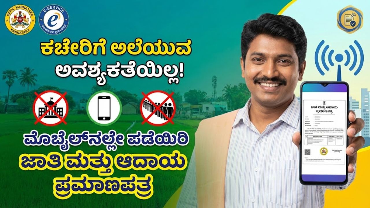 Download Caste and Income Certificate