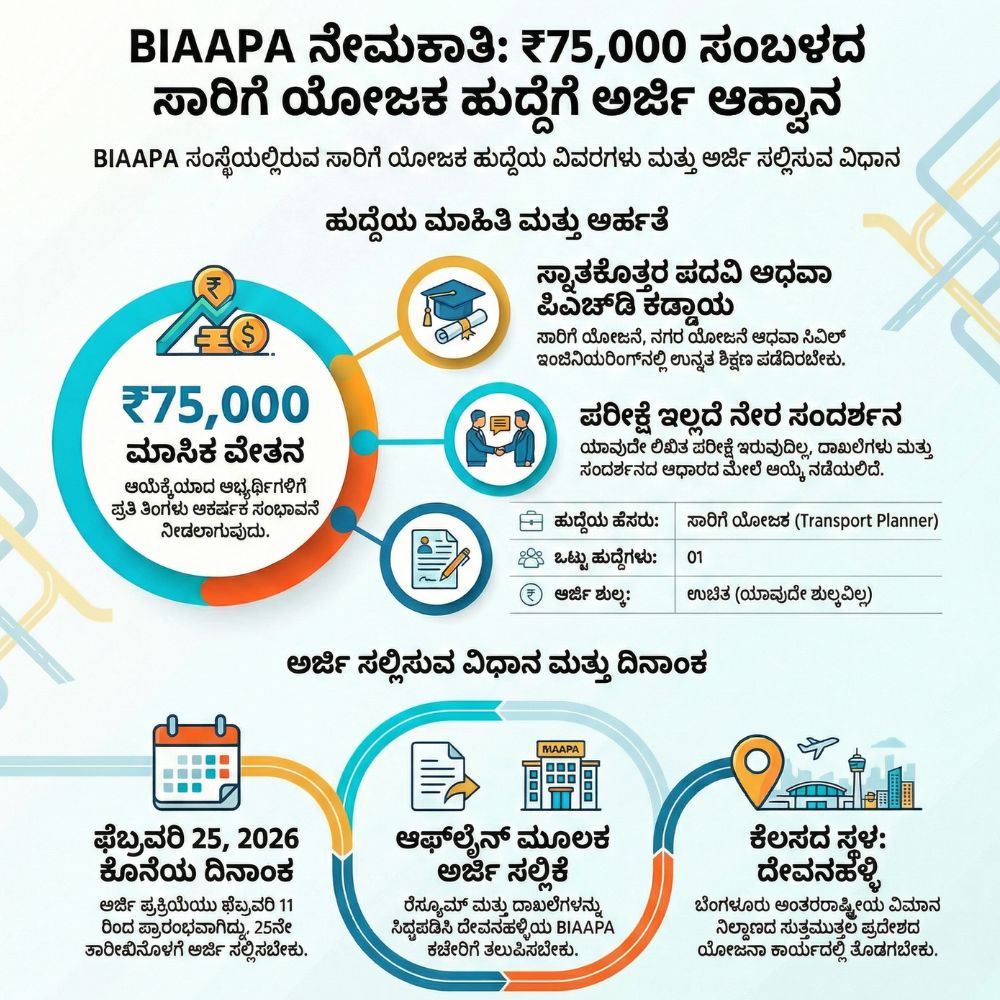 BIAAPA recruitment 2026