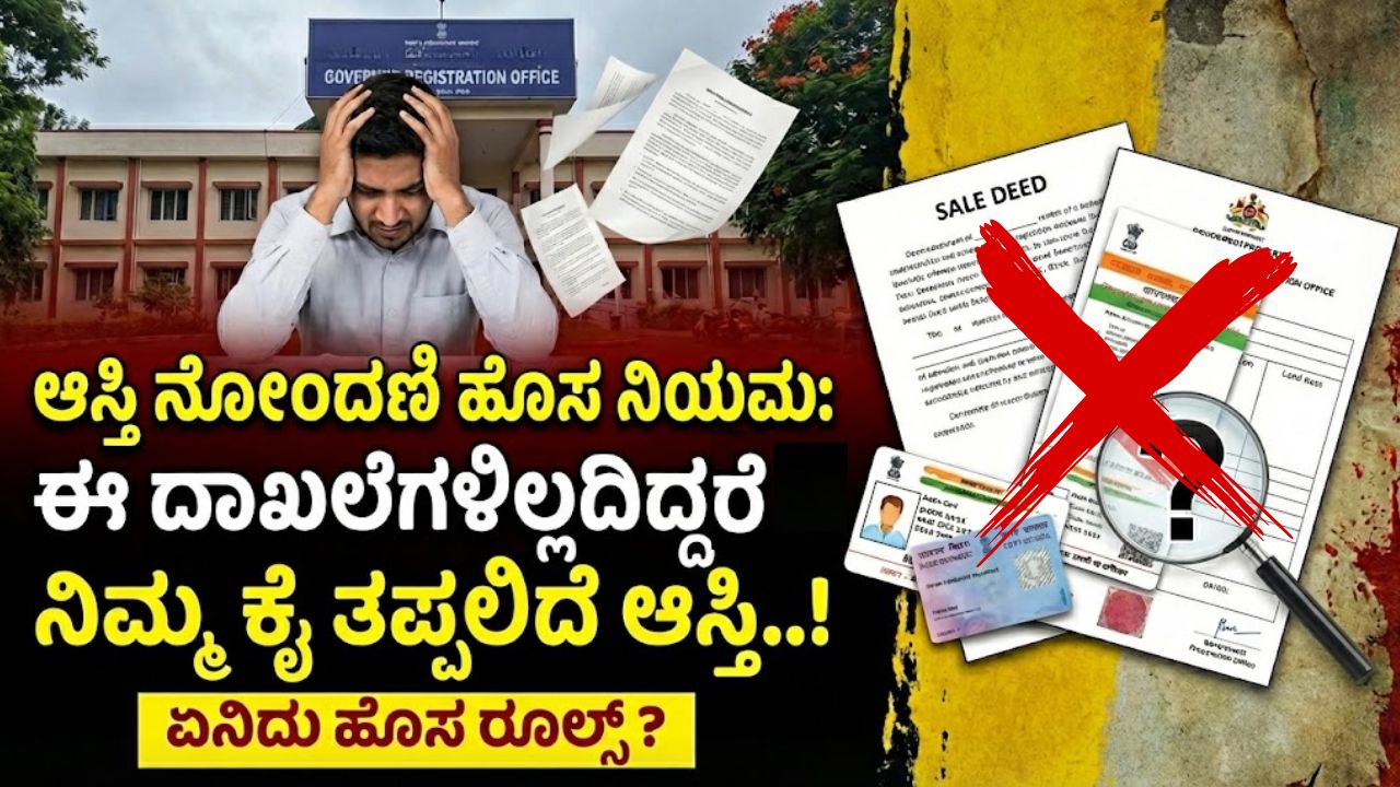 property registration new rules in karnataka