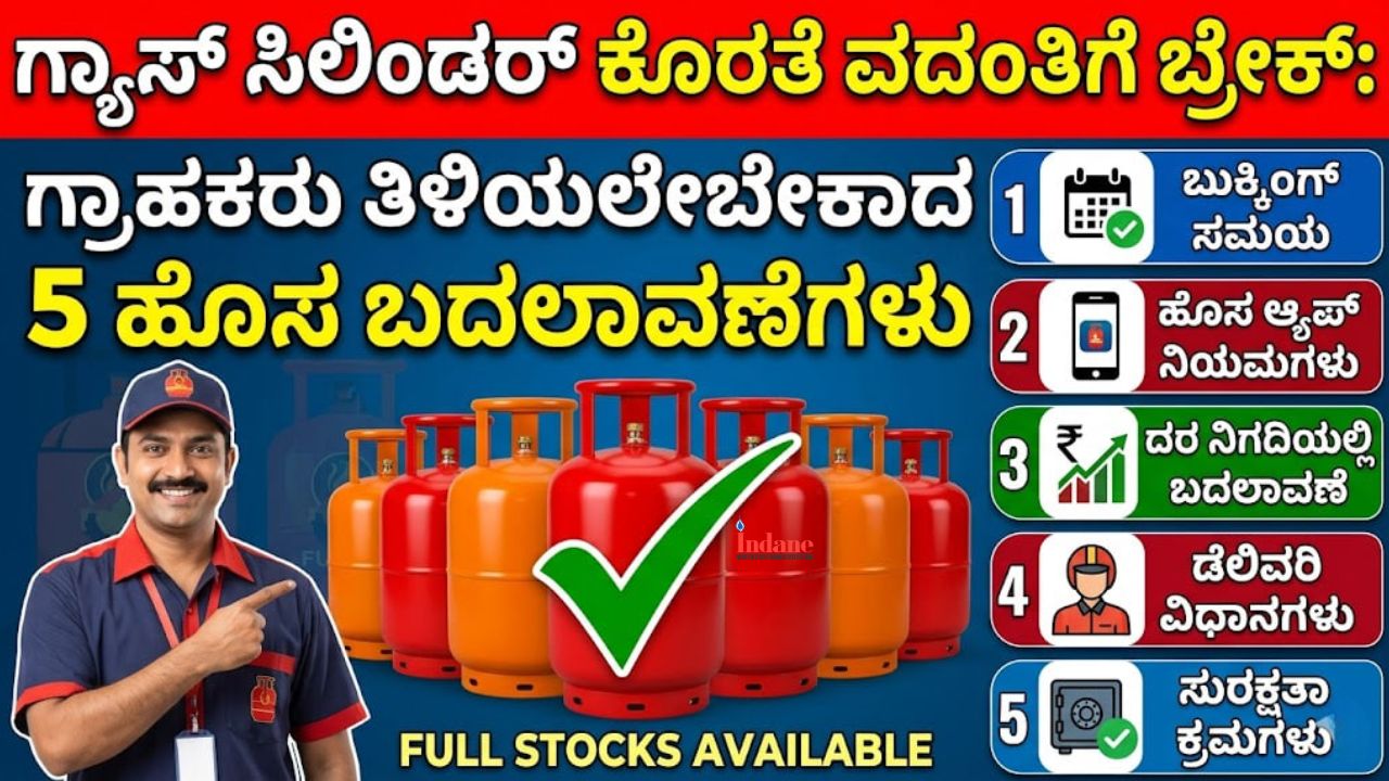 lpg gas cylinder govt new rules in karnataka