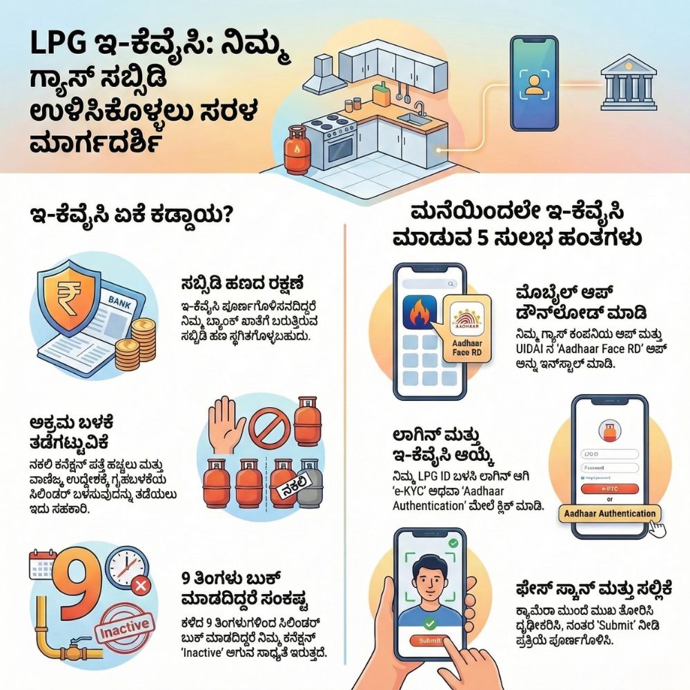 lpg gas kyc update