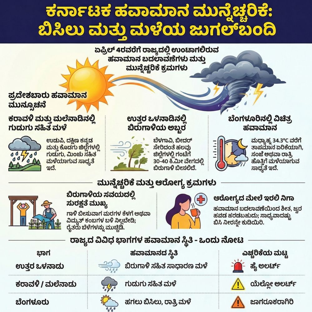 Heavy rains in these 4 districts
