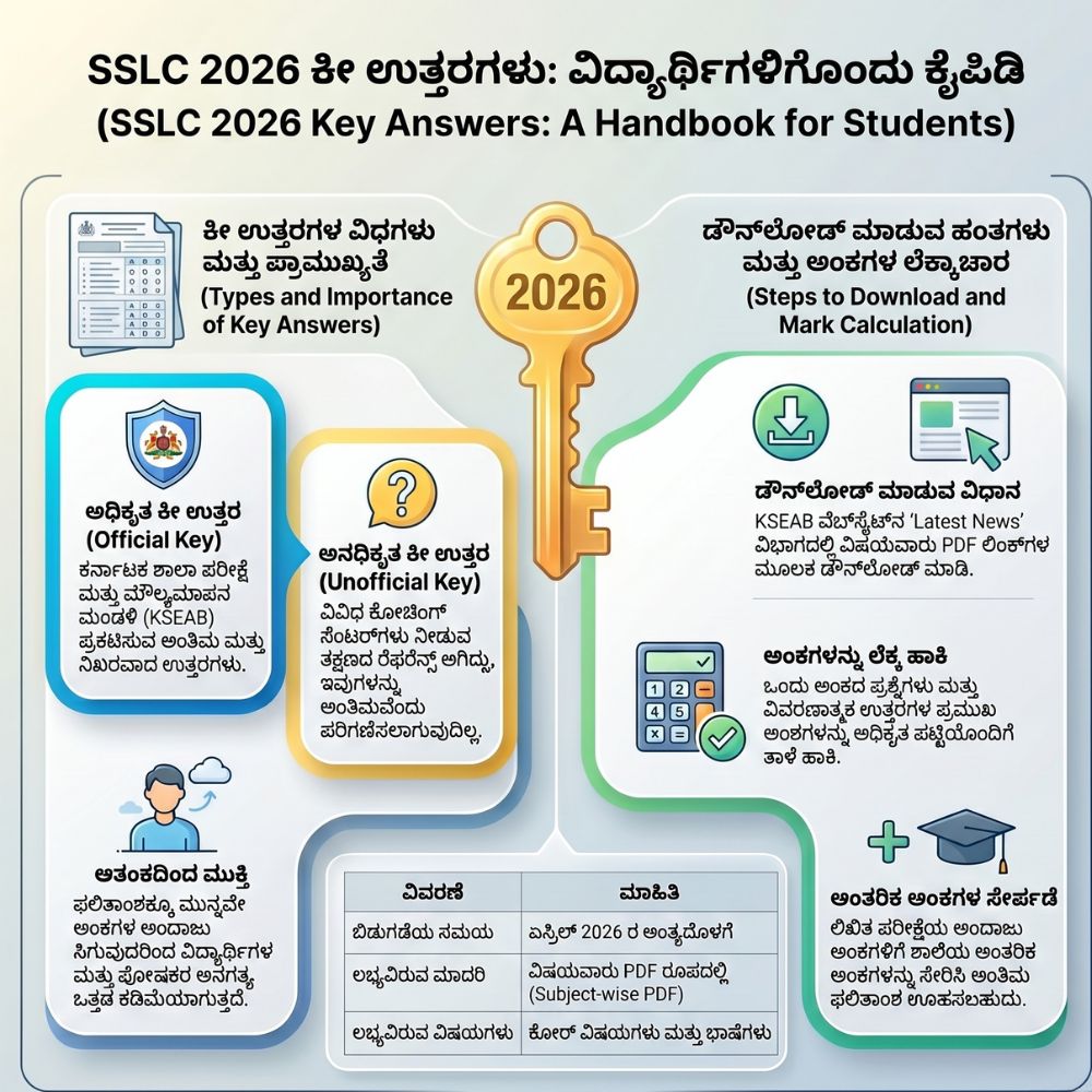 SSLC Key Answer