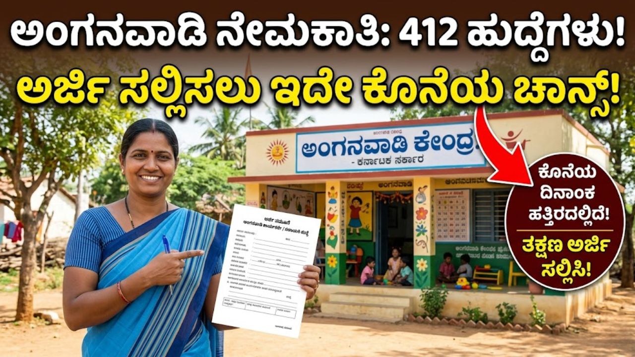 Kalaburagi Anganwadi Recruitment 2026