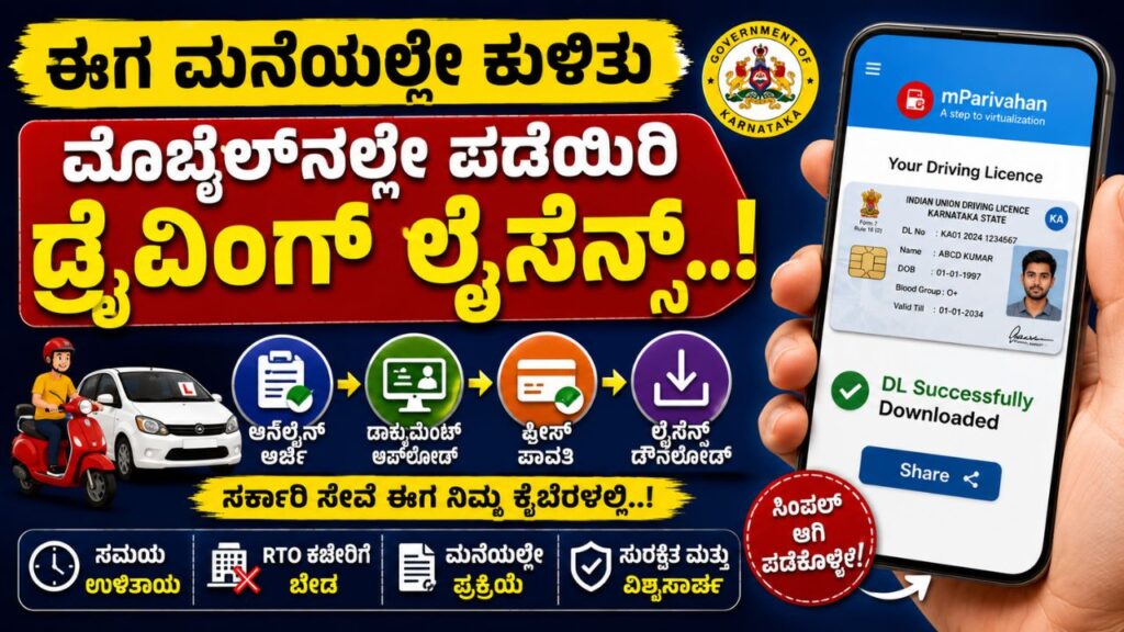 Get driving license on your mobile