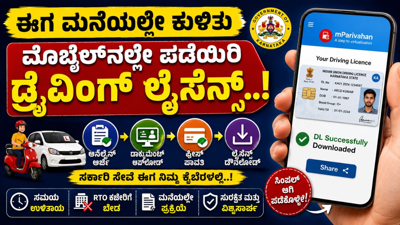 Get driving license on your mobile